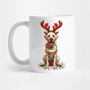 Christmas Red Nose Labrador Retriever Dog Mug